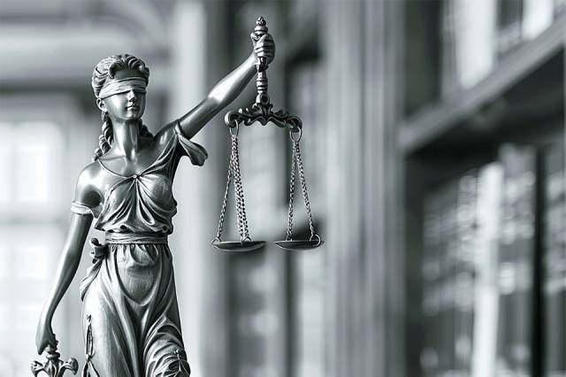 Foto: Statue von Justitia